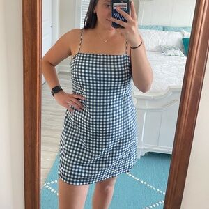 Blue Gingham Dress